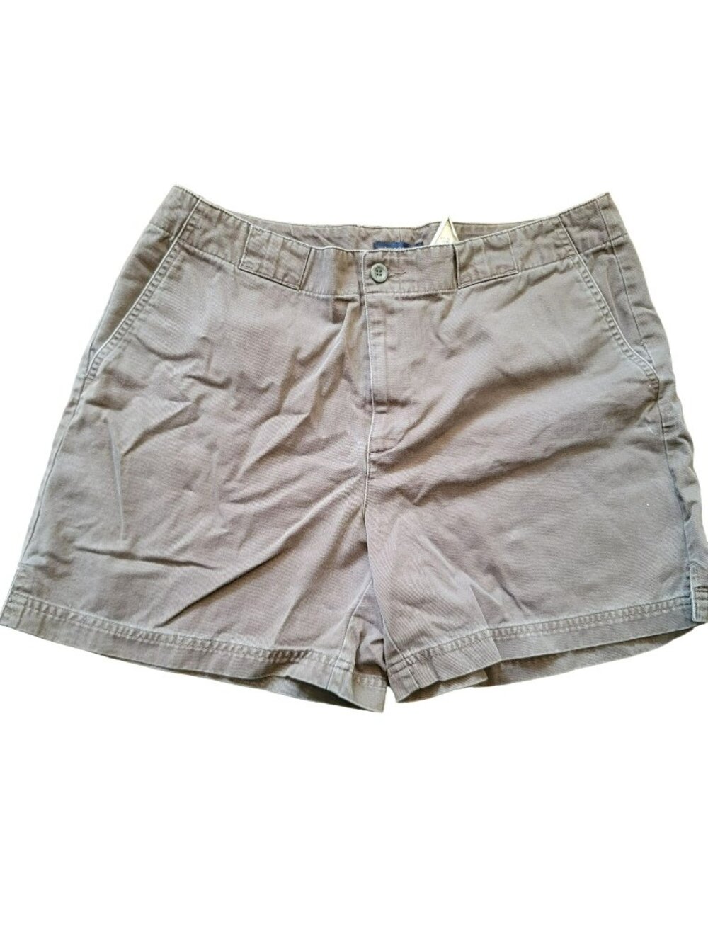 Dockers Womans Shorts Olive Green 100% Cotton Size 10 Jj3455